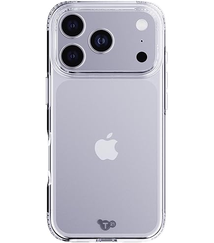 Amazon.com: Tech21 EvoClear Case for iPhone 17 Pro – Clear | Slim
