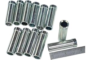 Woodgear [12 Pack] Woodgear 3/8" Drill Bushings – Hardened Steel Sleeves for Dowel Jig, Accurate Drill Guide Inserts for Woodworking