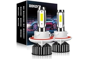 IHNZCB 9008/H13 LED Headlight Fit For Ford F150 2004-2014 F250 F350 2005-2020 High Low Dual Beam LED Headlamp Bulbs 6000K Super Brighter,2pcs led bulbs