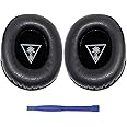 for Turtle Beach XO 7 Ear Pads Replacement Protein Leather Memory Foam Earpads Ear Cushion Muffs Compatible with Turtle Beach Ear Force XO Seven XO 7 XO7 Gaming Headset Xbox One - Black