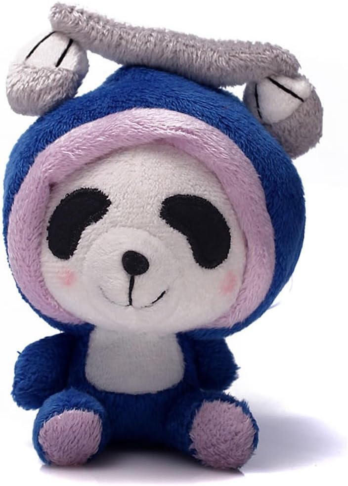 Cuddly 12 Constellations Panda Soft Stuffed Animals Toys Doll, 4 " /10cm Panda Plushie Toys and Best Gifts for Baby Toys (Libra)