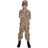 Jason Party Army Costume for Kids Soldier Costume Military Costumes for Boys