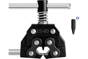 Belleone Chain Breaker for #25#35#40#41#50 320 410 415 420 520 525 530 Roller Chain, Chain Splitter Detacher Cutter for Motorcycle Bicycle Go Cart Mini Bike Dirt Bike Motor Bike Chain, with 1 Push Pin