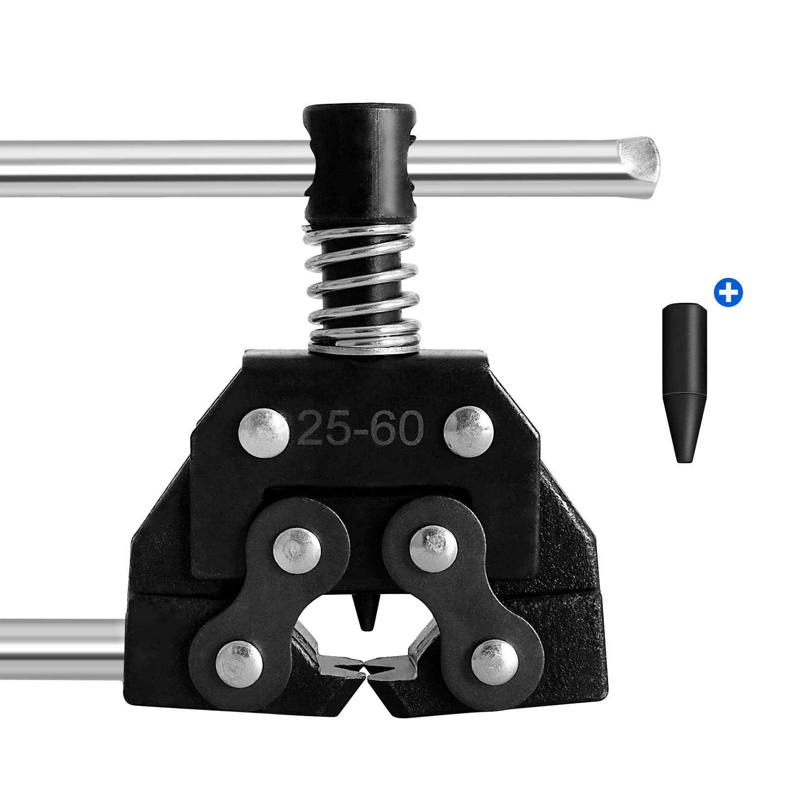 Photo 1 of Belleone Chain Breaker for #25#35#40#41#50 320 410 415 420 520 525 530 Roller Chain, Chain Splitter Detacher Cutter for Motorcycle Bicycle Go Cart Mini Bike Dirt Bike Motor Bike Chain, with 1 Push Pin