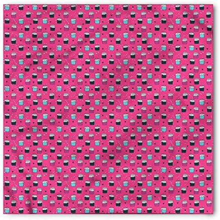 Joy Bandana, Polka Dots Love Pattern, Unisex Head and Neck Tie，23.623.6inch