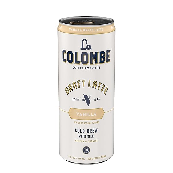 LA COLOMBE, LATTE DRAFT VANILLA, 9 FL OZ, 4 PACK