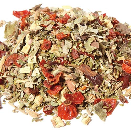 Tisana Melange Kräutertee 50 g 12/14 Tassen im Beutel mit Reißverschluss verschließbar und aromaschonend - Tisantee…