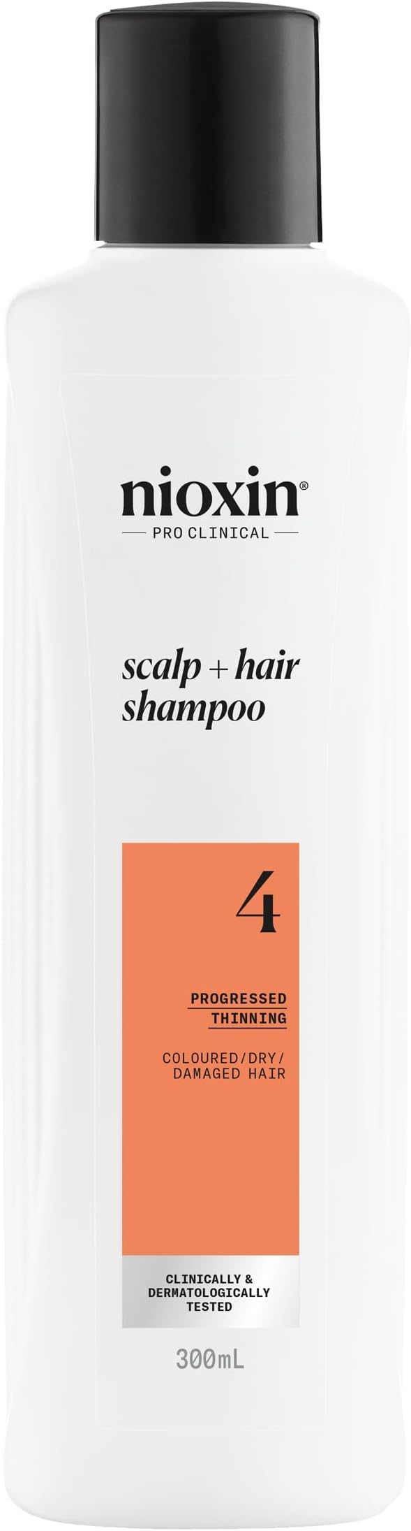 Nioxin System 4 Scalp + Hair Shampoo 300ml Thickening for Dry/Colored Hair