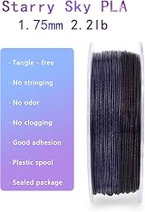 ZIRO Multicolor Gradient Twinkling PLA Filament 1.75mm Starry Sky 1kg 3D Printer view 3