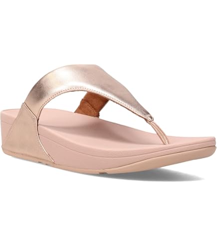 Lulu on the bridgeX'masセット°˖✧４＋６ FitFlop I88323-030 LULU LEATHER TOEPOST Rose Gold US05