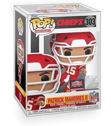 Amazon.com: Funko Patrick Mahomes (Kansas City Chiefs) NFL Pop