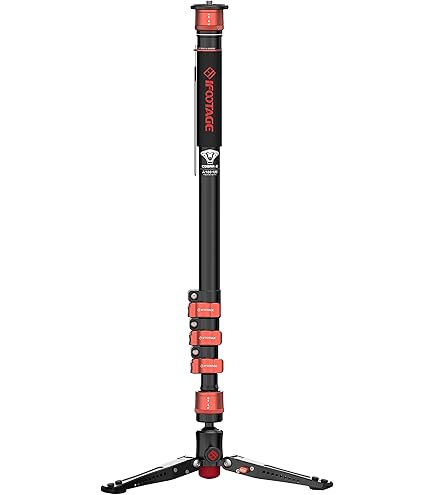 Amazon.com : Benro Aluminum Monopod – 4-Section Flip-Lock Monopod