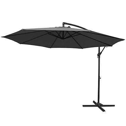 3 5m Sonnenschirm Gartenschirm Balkonschirm Ampelschirm Strandschirm Uv Schutz Sonnenschirm 3.5 M