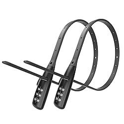 WARLION Zip Tie Lock - 3-Digit Adjustable Cable