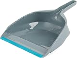Beldray LA049254 Dustpan and Brush Set Grey Blue Ergonomic Handle view 5