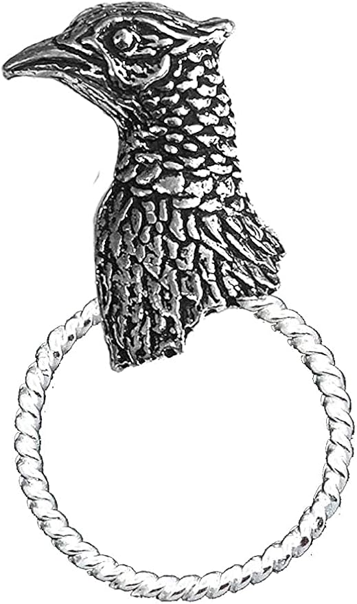 C28 - Broche de peltre inglés para gafas, bolígrafo, identificación