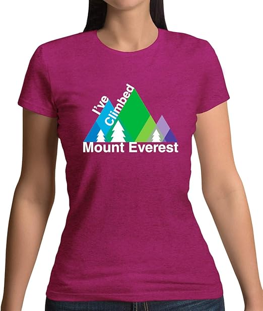 I've Climbed Mount Everest Womens Crewneck TShirt Clothing