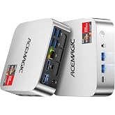 ACEMAGIC K1 Mini PC AMD Ryzen 7330U 16GB 256 SSD 4 Cores 8 Threads 4.3GHz | 28W Multitasking, Cooling Mini Computer Win 11 Pro, Beat 3500U/3200U Triple 4K Display, HDMI, LAN, Home Office &amp; Business