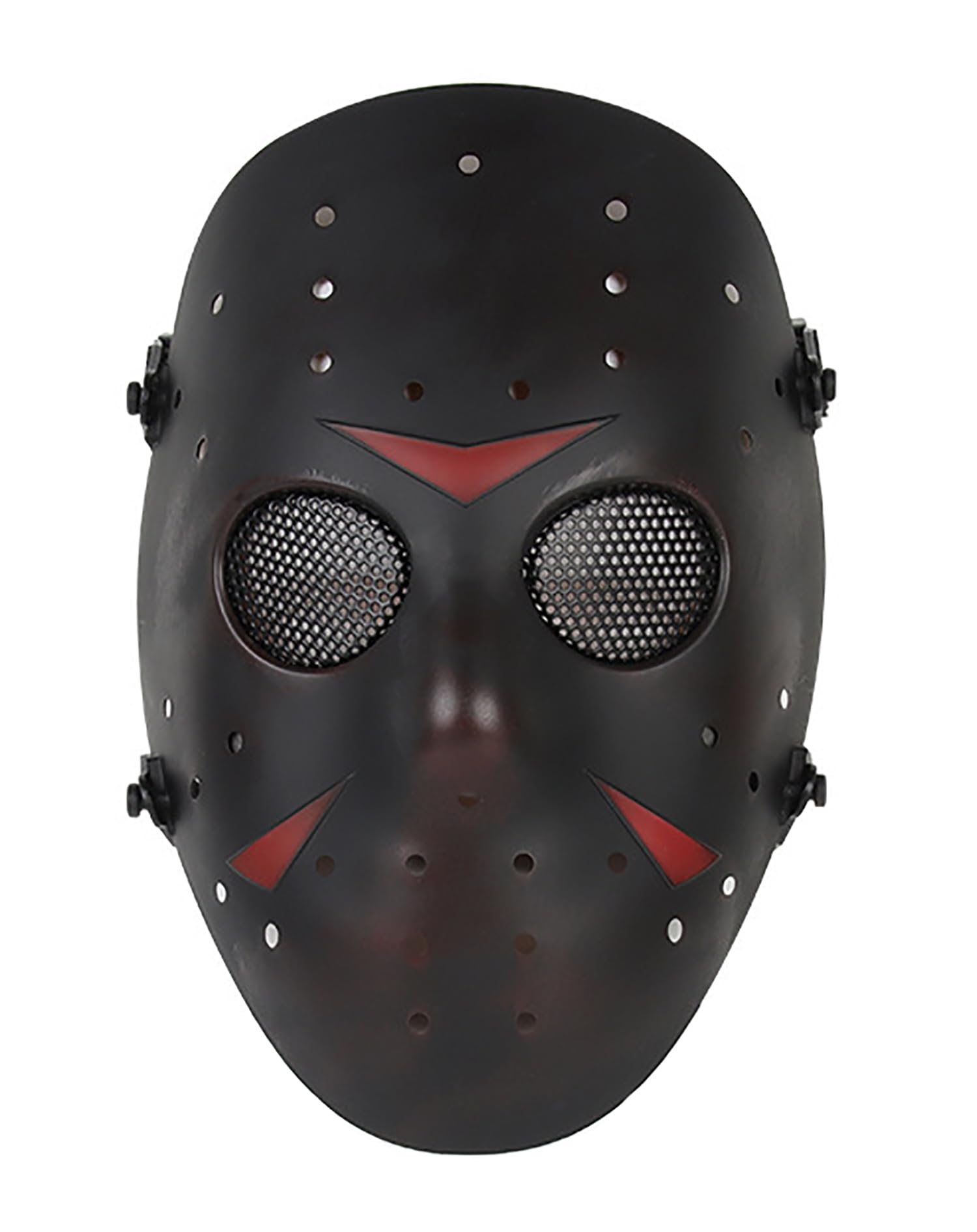 CS Games Metal Mesh Mask Safeguard Full Face Protective Mask for Halloween Masquerade Cosplay Costume Party