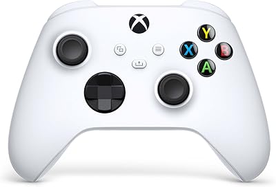 Xbox Wireless Controller Robot White with USB-C and 40 Hour Battery