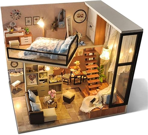 mini diy dollhouse kit
