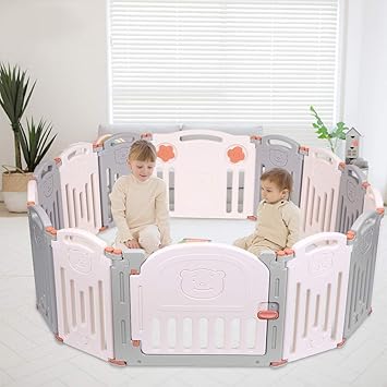freestanding baby playpen