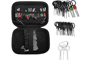 41-Piece Terminal Pin Removal Kit - Electrical Tools for Connectors