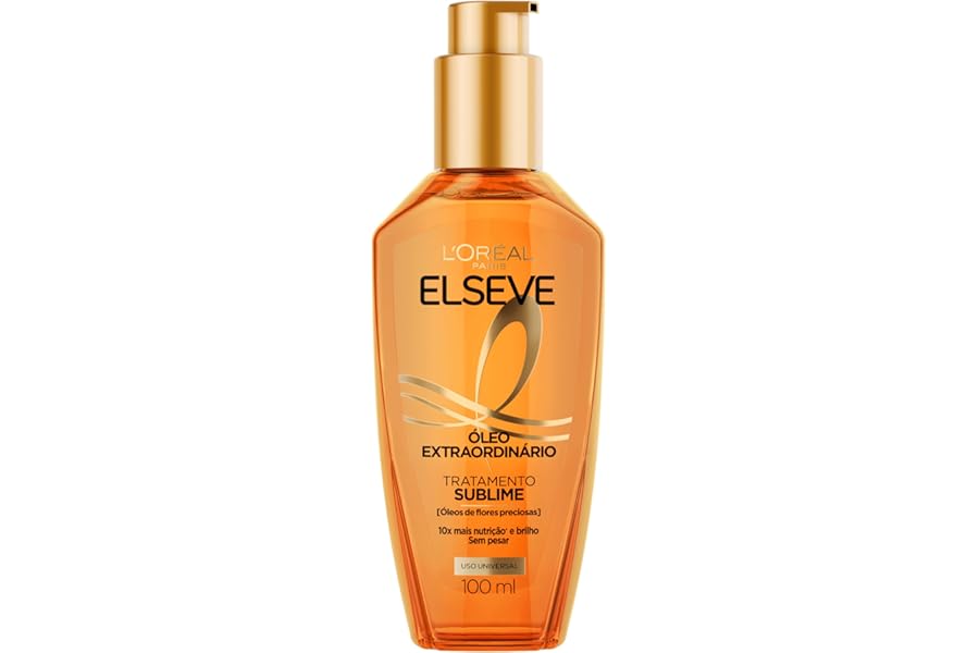 L'Oréal Paris Elseve Óleo Extraordinário Finalizador Capilar, Nutrição Profunda com 6 Óleos Preciosos, Anti-Frizz, Proteção T
