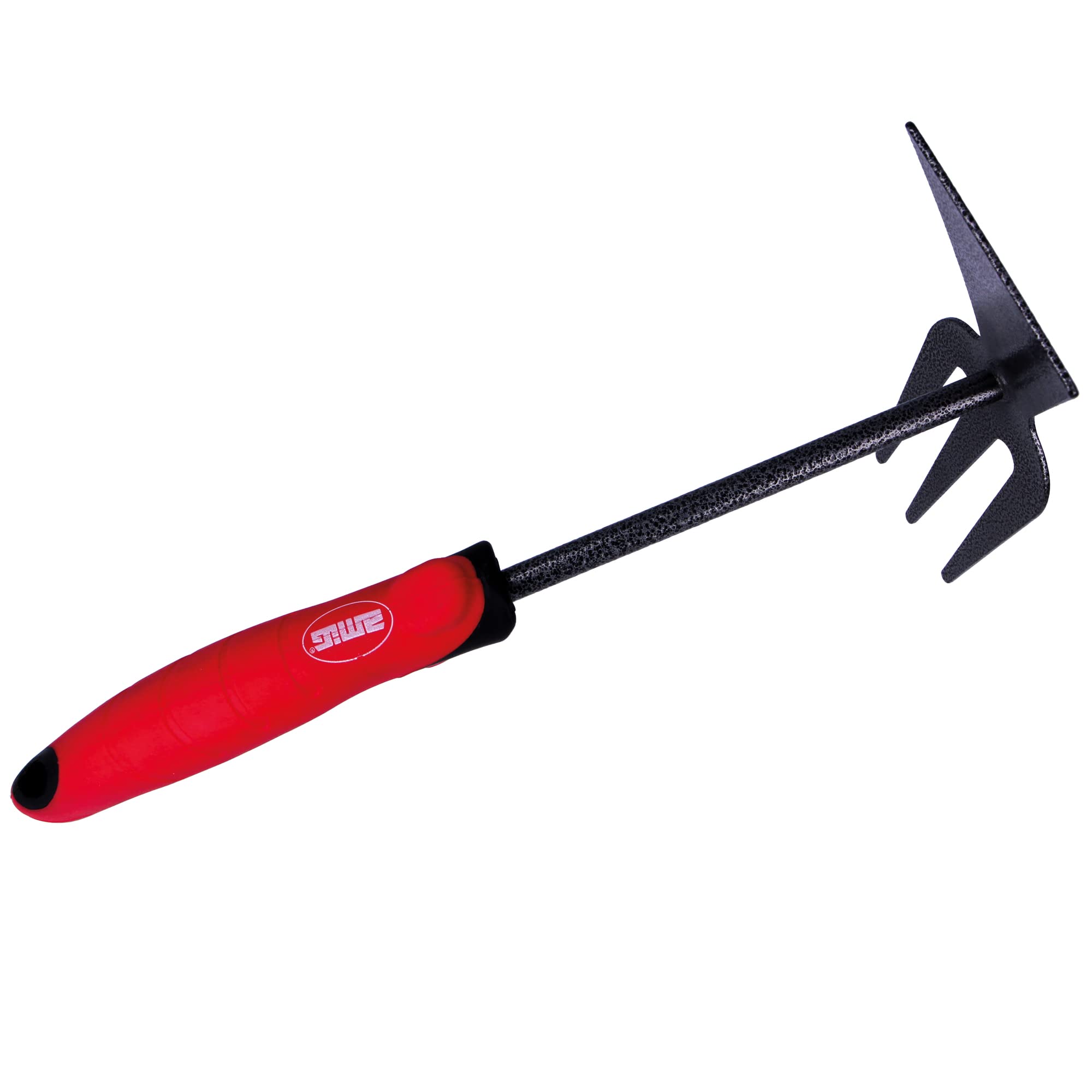 Amig - Gardening and Fork with ABS Handle and Steel Body for Home Gardening and Planting | Red/Black | Dimensions - 33 cm