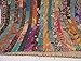 Tribal Asian Textiles Indian Ikat Kantha Quilt Embroidered Bedspread Throw Gudri Queen Blanket 003