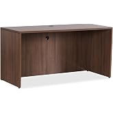 Lorell Essentials Series Walnut Credenza Shell