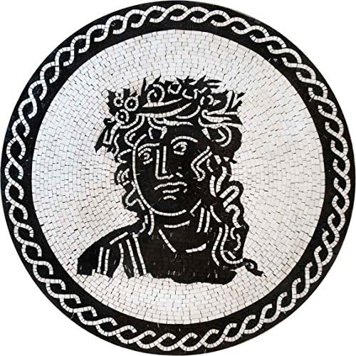 Roman Greek Goddess Backsplash Medallions Kitchen