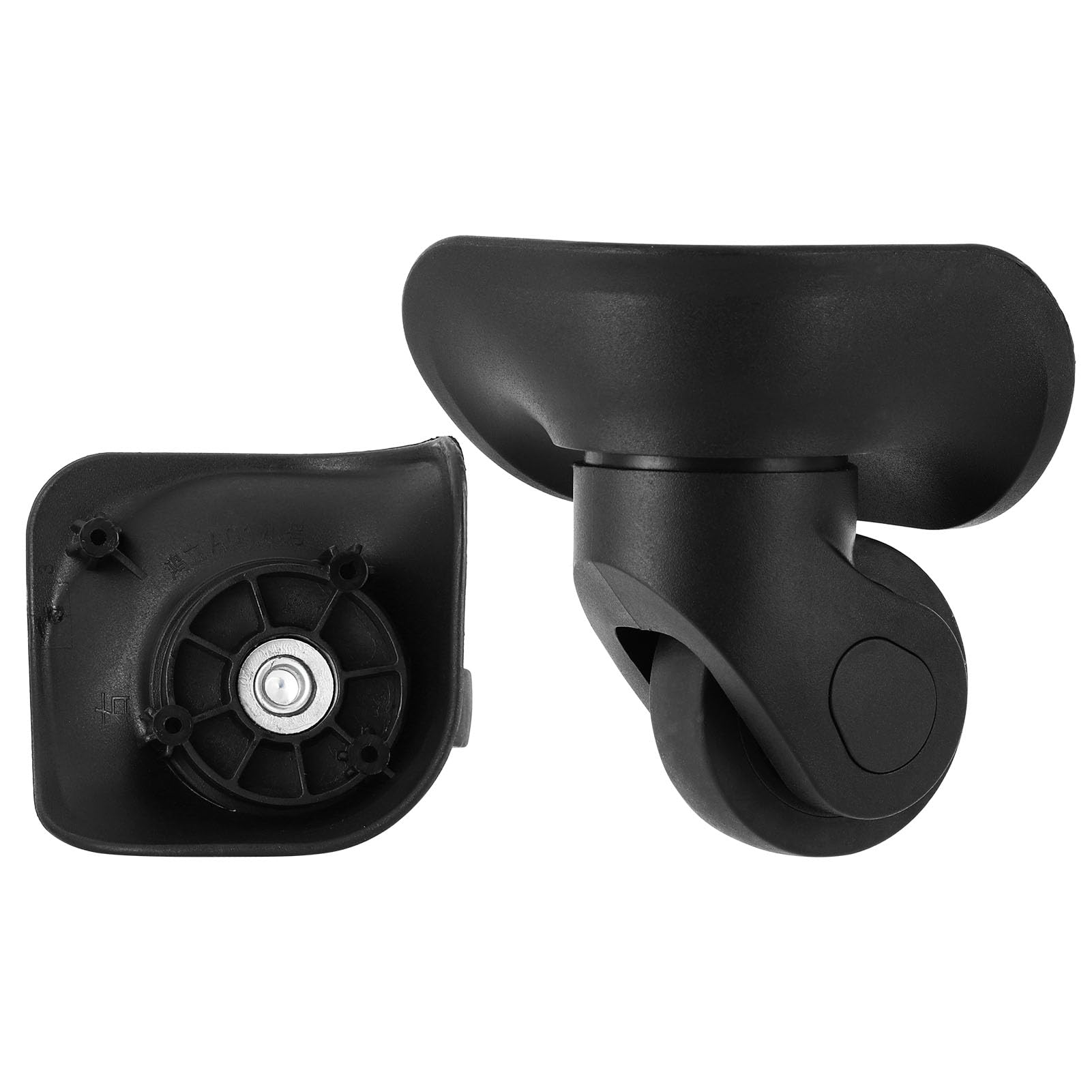 Suitcase wheels, 2pcs Swivel Castors 1 Pair of Suitcases Spare Wheels Universal Suitcase Wheels Castors for Trolley Luggage