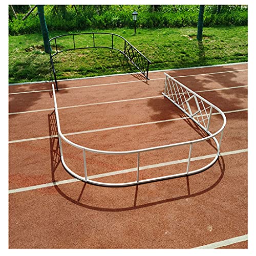 Gnova Gartenbogen Torbogen mit Gitter, Metall Rosenbogen im Freien,Rankhilfe für Pflanzen,20 mm stabiles Vierkantrohr… – Bild 6