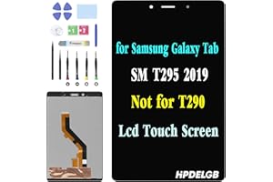 HPDELGB for Samsung Galaxy Tab A 8.0 2019 T295 SM-T295 (Not for T290) LCD Display Touch Screen Digitizer Assembly Parts Replacement (Black)