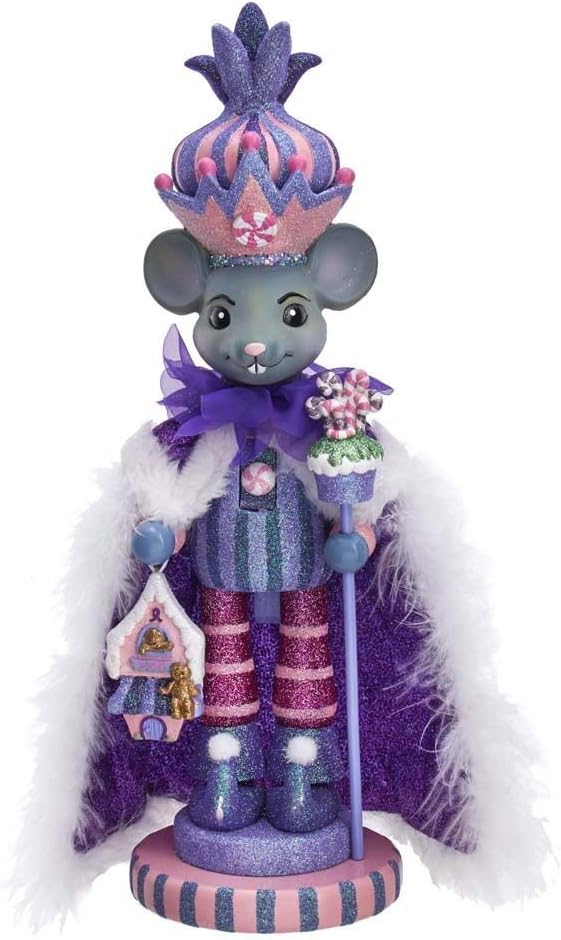 Nutcrackers - Kurt S. Adler 15-Inch Hollywood Sugar Plum Mouse King Nutcracker