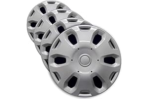 CAROLINA WHEEL COVER Premium Hubcap Set, Replacement for Ford Transit Connect 2010-2013, 15-inch Wheel Covers (4 Pieces)