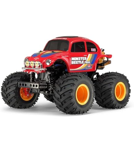 Amazon.com: Tamiya 58672 RC Monster Beetle Trail 4x4 Kit
