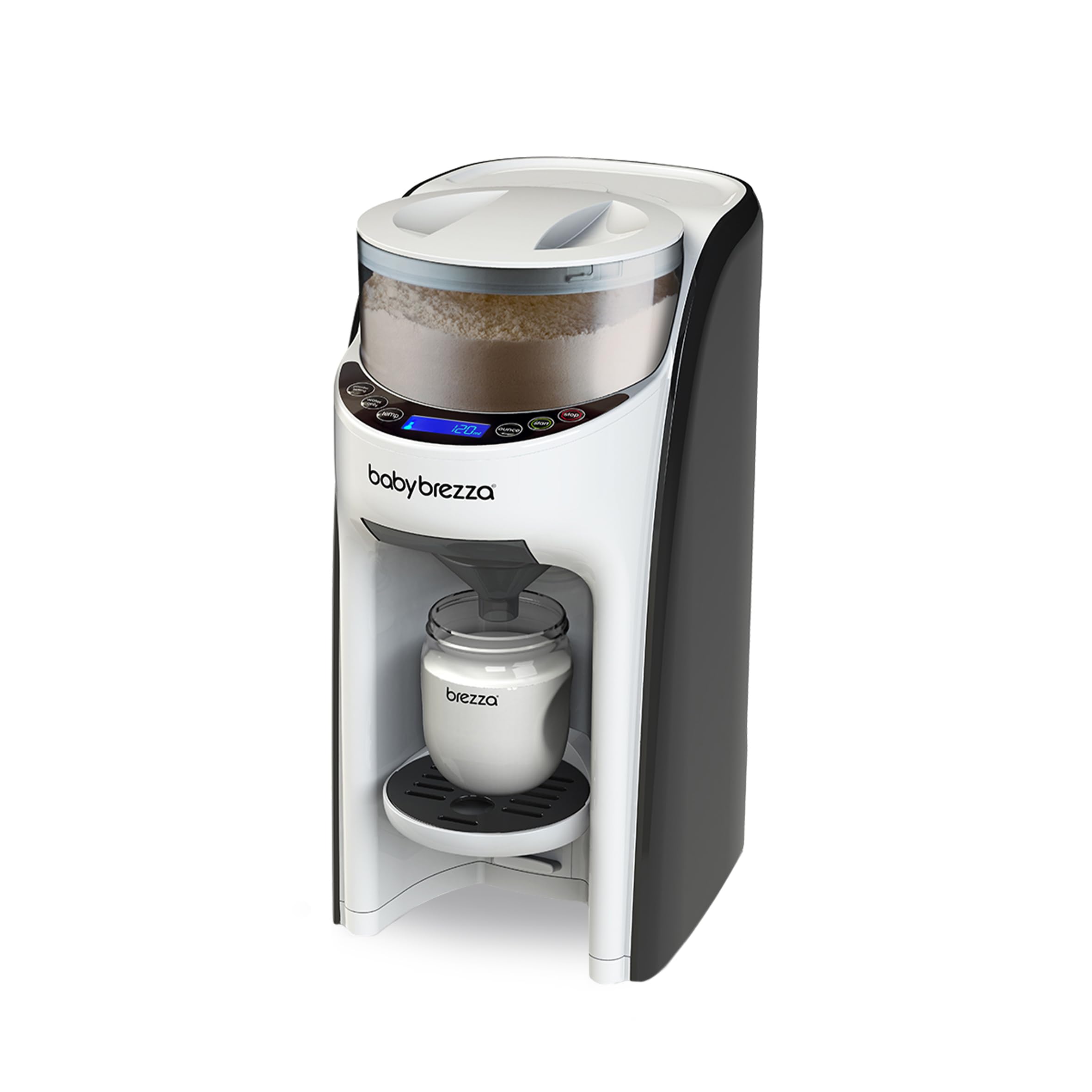 Baby Brezza Formula Pro Advanced Formula Dispenser Machine - Automatically Mix a Warm Formula Bottle Instantly - Easily Make Bottle with Automatic Powder Blending, White