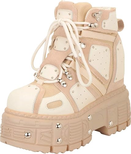 platform sneaker boots