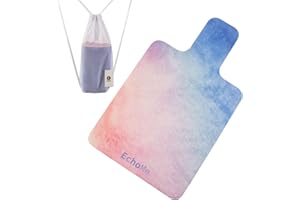 Echome Pilates Reformer Mat, Pilates Mat for Reformer, Non Slip Reformer Mat Towel, Portable Mat with a Mesh Bag