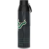 Tervis Venture Water Bottle USF Bulls - Full Speed Triple Insulated Tumbler Travel Cup Keeps Drinks Cold & Hot, 26oz, Stainless Steel