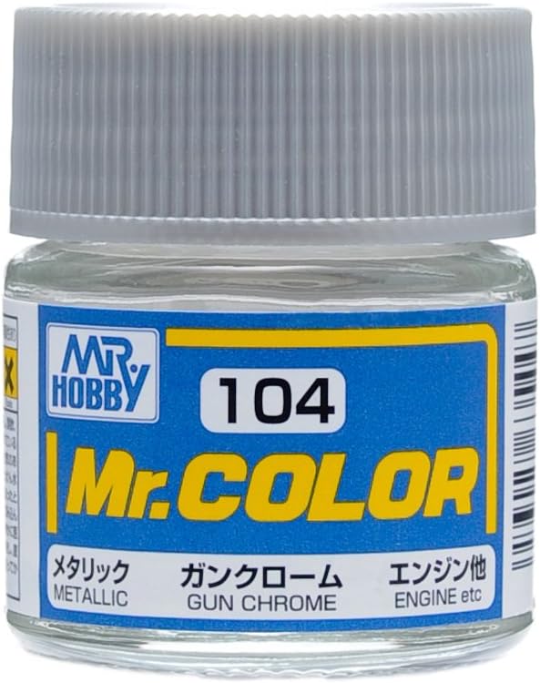 C-104 Mr Colour - Gun Chrome Metallic 10ml