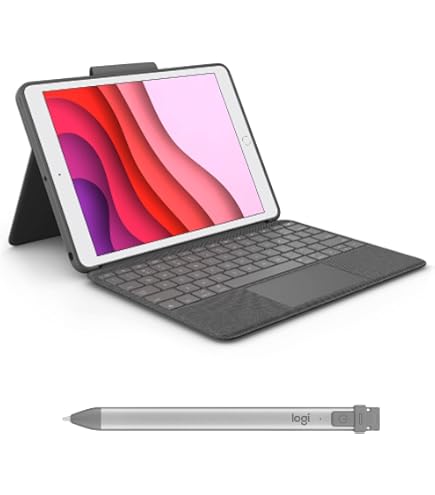 Amazon.com: Logitech Combo Touch for iPad (7th, 8th and 9th