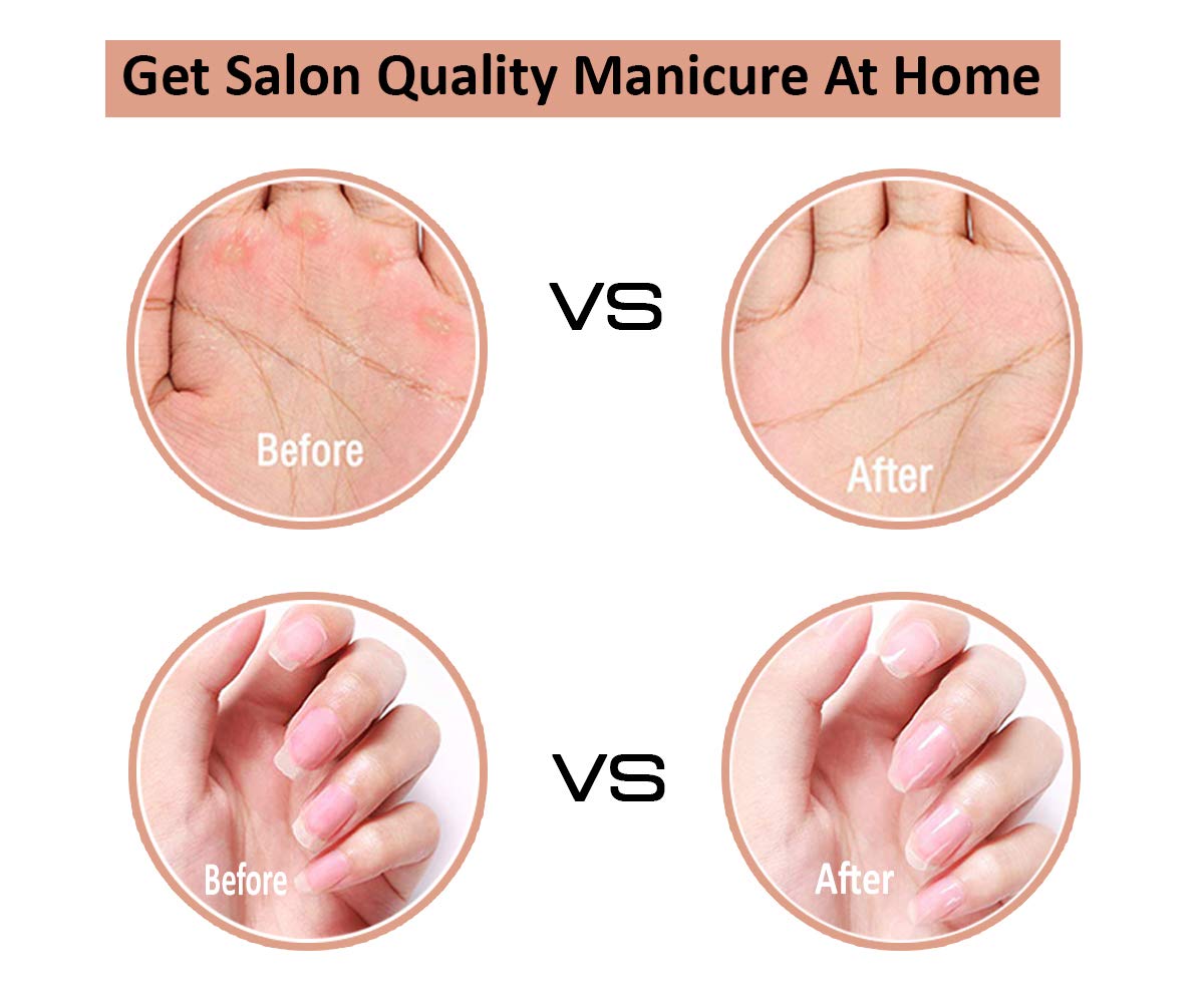 Corded Electric Nail Drill Set (File, Buffer, Polisher with 7 bits) –Powerful Professional Manicure & Pedicure Nail Care Tools for Natural, Acrylic, Gel Nails : Beauty