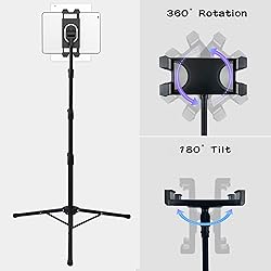 Raking Ipad Stand Floor, Ipad Tripod Stand