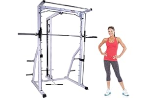 DF4900L Linear Bearing Smith Machine w/ LAT Attachment by Deltech Fitness