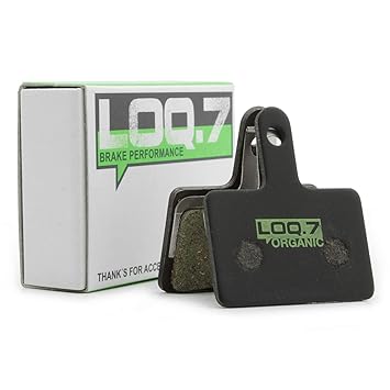 LOQ.7 Fahrrad Scheibenbremsbeläge - organisch für Shimano Deore, LX, Promax