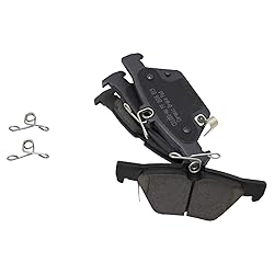 TRQ Rear Brake Pads Ceramic Compatible with