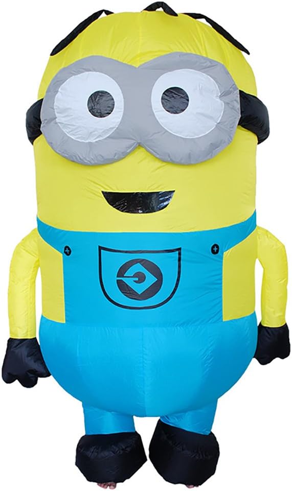 Inflatable Blow Up Animal Adult Children Fancy Dress Costume (Large, Minions)